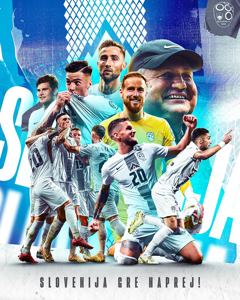 Slovenija gre naprej, SLOVENIJA JE NA EVROPSKEM PRVENSTVU! 🇸🇮🏆👊 

#SrceBije 🇸🇮 #EURO2024 🏆