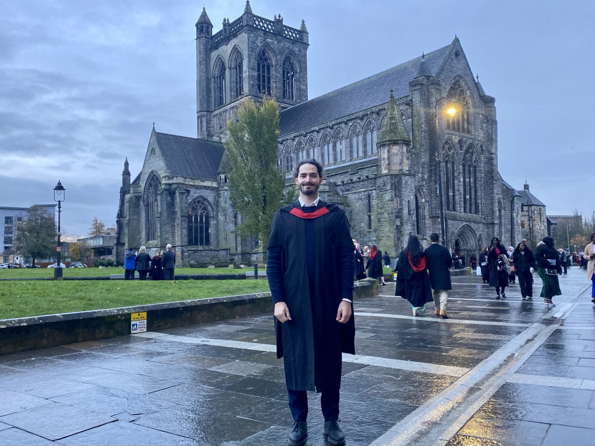 Alessio Marciano (@marcianoalessio) on Twitter photo Someone said that the ceremony was for the completion of my master's research which I had conducted some time ago. It felt like a potions lecture 🧙🏼🪄
Jokes aside, it was a beautiful ceremony. Thanks <a href="/easto82/">Chris Easton</a> <a href="/drrosiearthur/">Rosie Arthur</a> <a href="/UniWestScotland/">UWS</a> Someone said that the ceremony was for the completion of my master's research which I had conducted some time ago. It felt like a potions lecture 🧙🏼🪄
Jokes aside, it was a beautiful ceremony. Thanks <a href="/easto82/">Chris Easton</a> <a href="/drrosiearthur/">Rosie Arthur</a> <a href="/UniWestScotland/">UWS</a>