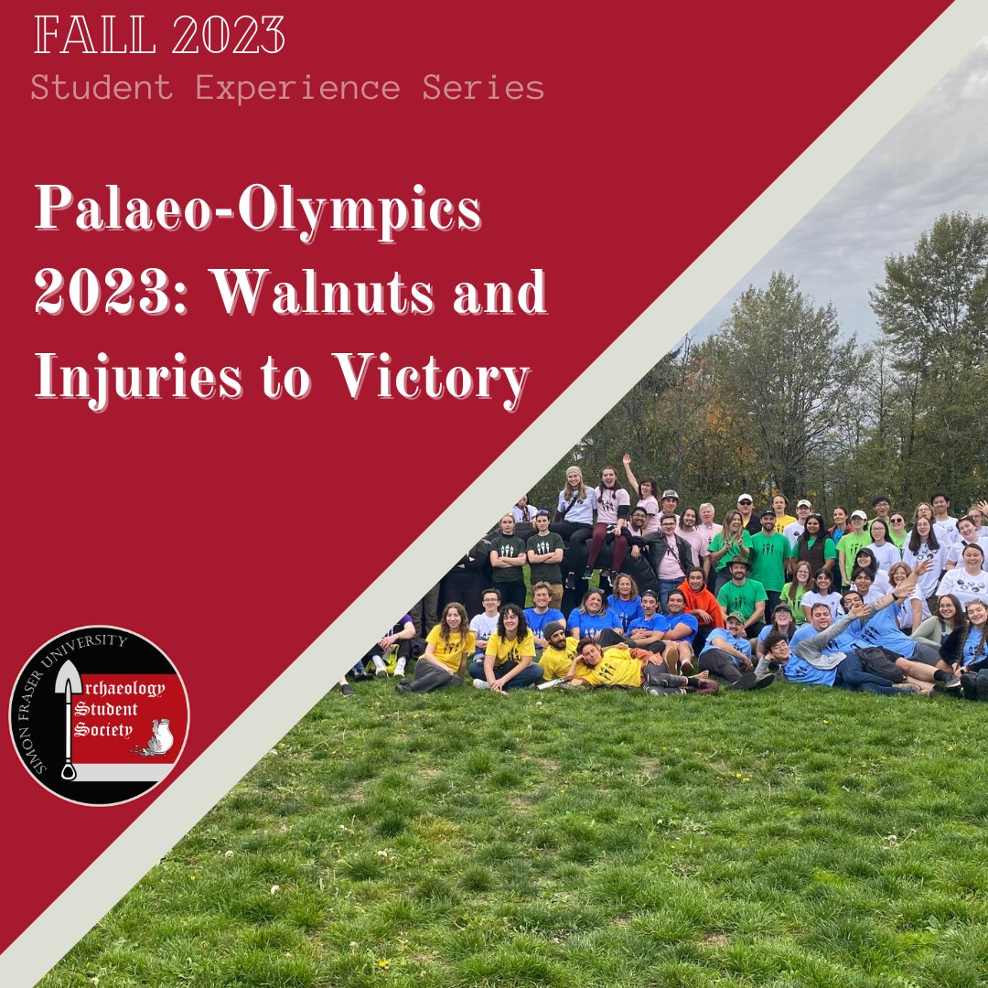 SFU_ASS's tweet photo. Its been a month since Palaeo-Olympics, so here's a full recap written by our wonderful Vice President Julia Faria!!
Link to the Blog: https://t.co/5RtNLCL69l https://t.co/GP84jei5jE