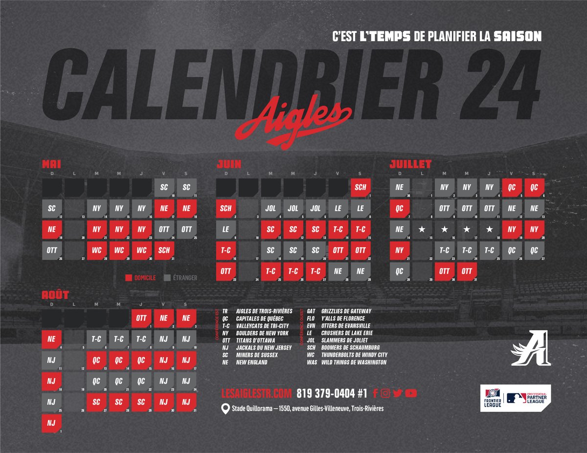 Aigles de Trois-Rivières tweet media
