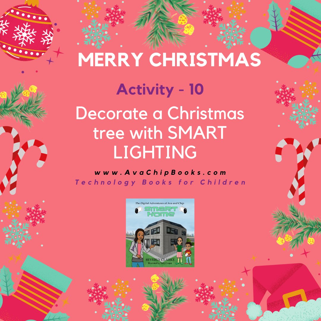 Get into the holiday spirit with an enjoyable activity for kids! Deck out the Christmas tree using intelligent lighting and LED lights. 🎄✨
#FestiveTreeDecorations #SmartLights #LEDHolidayLights #FunFestivities #SpreadTheJoy #Christmas2023 #SmartHome #AvaChipBooks