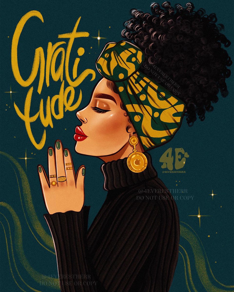 Gratitude 🙏🏿 

#illustration #drawing #art #blackart #cartoonn #Gratitude