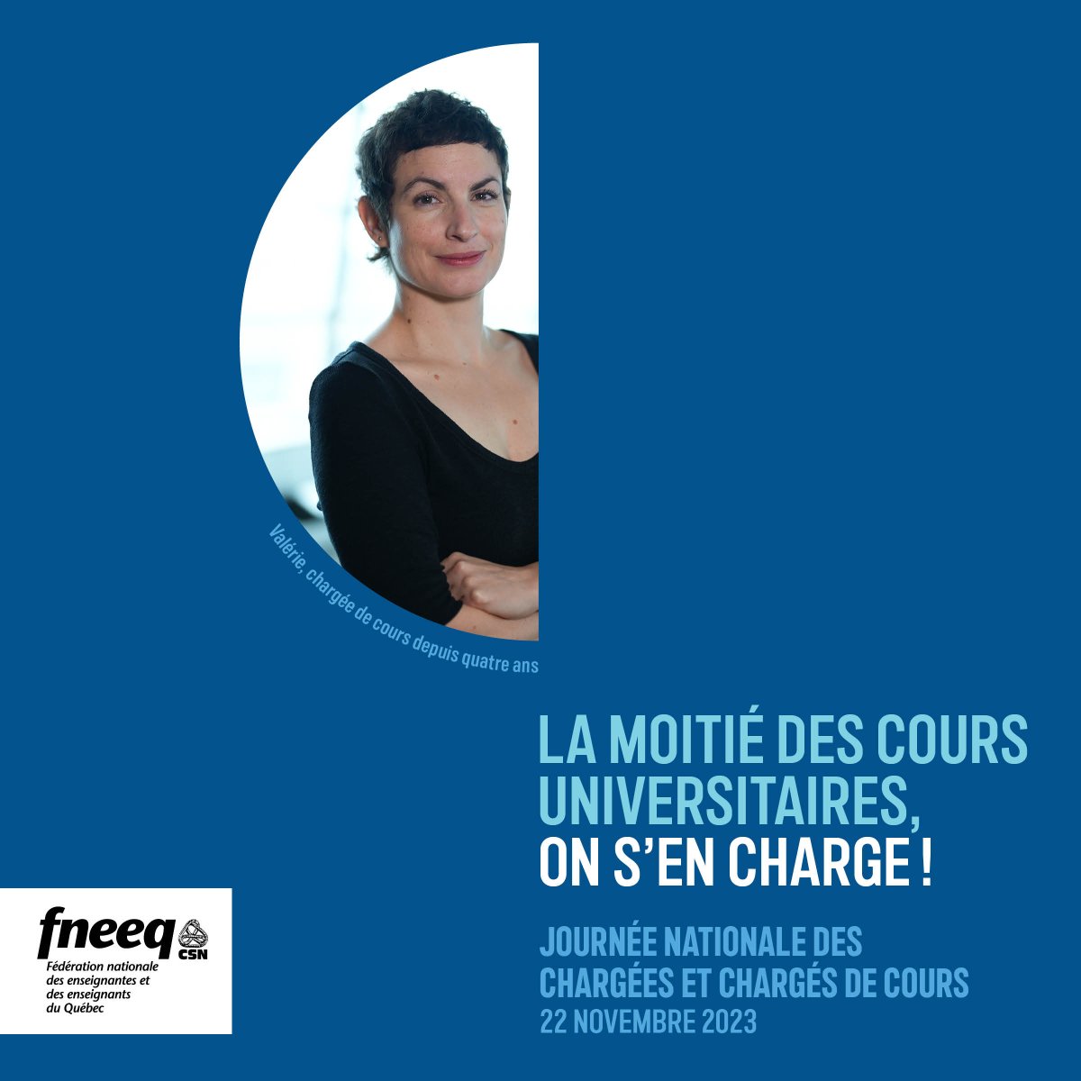 22 nov. pour la Journée nationale des chargé-e-s de cours : distribution de tracts et de pommes et conférence en ligne  «Le don de soi est-il un impératif de reconnaissance lorsqu’on est enseignant-e contractuel-le à l’université». Pour info : sppeuqam.org/notre-journee-…