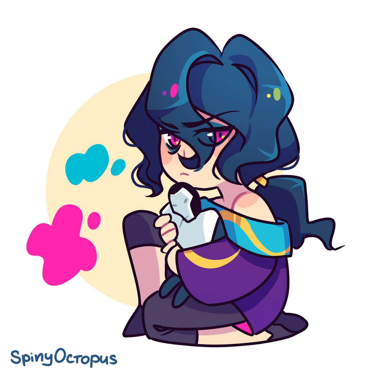 Spiny0ctopus's tweet photo. I’m very normal about him 

#hwei #artoflegends #LeaguefLegends https://t.co/WBcRqpwokG
