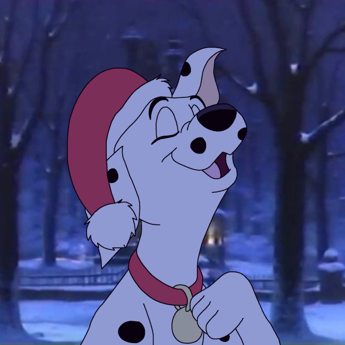 ChrisRDalmatian's tweet photo. Christmas Profile pic for @PatDalmatian.
Background inspired by the screenshot he took. https://t.co/PFNrXr3iG7