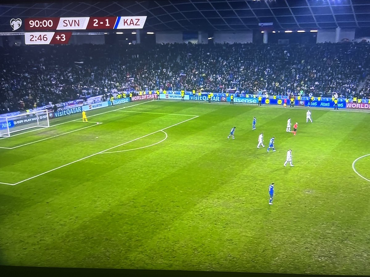SloveniaInfo's tweet photo. Absolutely proud moment for Slovenia! 🇸🇮⚽️ The national football team has officially qualified for Euro 2024. Let’s unite in pride and anticipation for the journey ahead! 🙌🏆 @nzs_si @uefa2024 #ifeelslovenia #sloveniaoutdoor 

📍 Stožice @visitljubljana https://t.co/mhUr22waOw