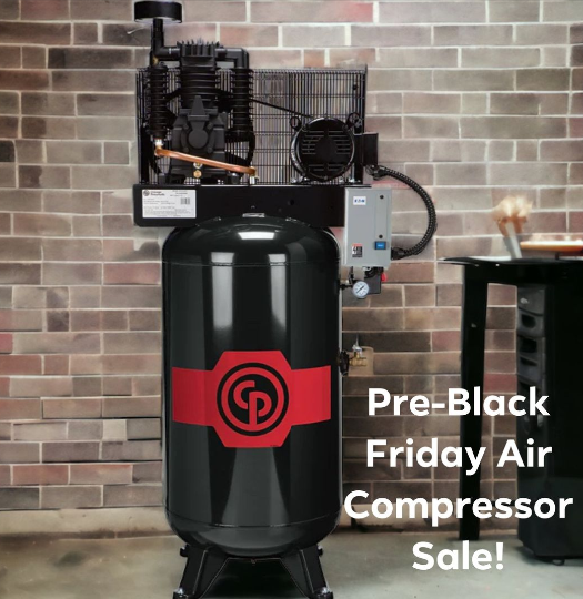 🔥 Black Friday Alert at Compressed Air Advisors! 💥 Save thousands on Chicago Pneumatic compressors! Perfect for #Auto, #BodyShop, #Manufacturing, #CNC, #Woodworking, and more. 🛠️

👉 Limited stock! Act fast!
🔗 compressedairadvisors.com/pages/black-fr…

#BlackFriday #AirCompressor #Industrial #