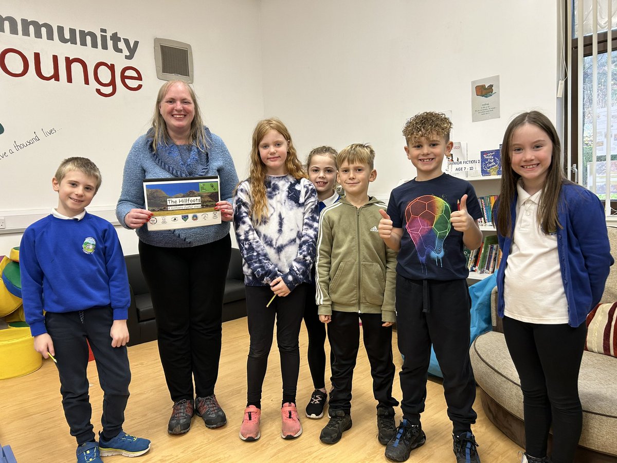 Working with learners from across the cluster to create a book about the Hillfoots for #ScottishBookWeek Read online t.ly/brQPn or at our local library @scottishbktrust Great work everyone @tillyps @MuckhartPrimary @strathdevonps @CoalsnaughtonPS @AlvaPSandELC 📚📖