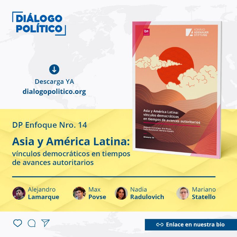 dplatinoamerica's tweet photo. ¡Un nuevo #DPEnfoque está disponible! 📙
¿Cuáles son los vínculos políticos, económicos y sociales entre América Latina con los países asiáticos que viven en democracia? ¿Cuánto sabemos sobre la región de Asia democrática?
https://t.co/ap2lbTTxzv https://t.co/U9CiaK7KiF