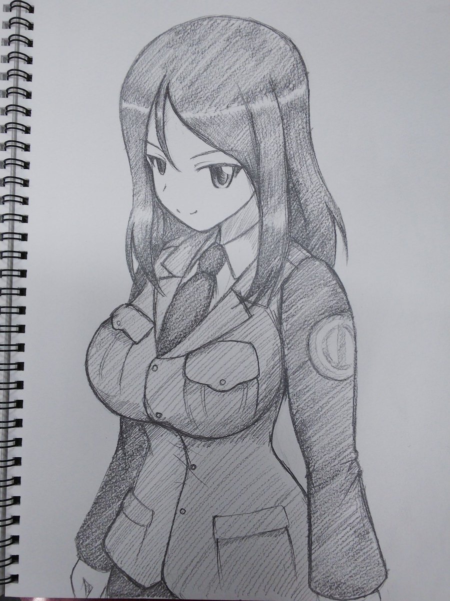 ノンナさん誕生日おめでとう! スケブ持ってきてないので、また過去絵になりますが(^-^; #ノンナ生誕祭2023