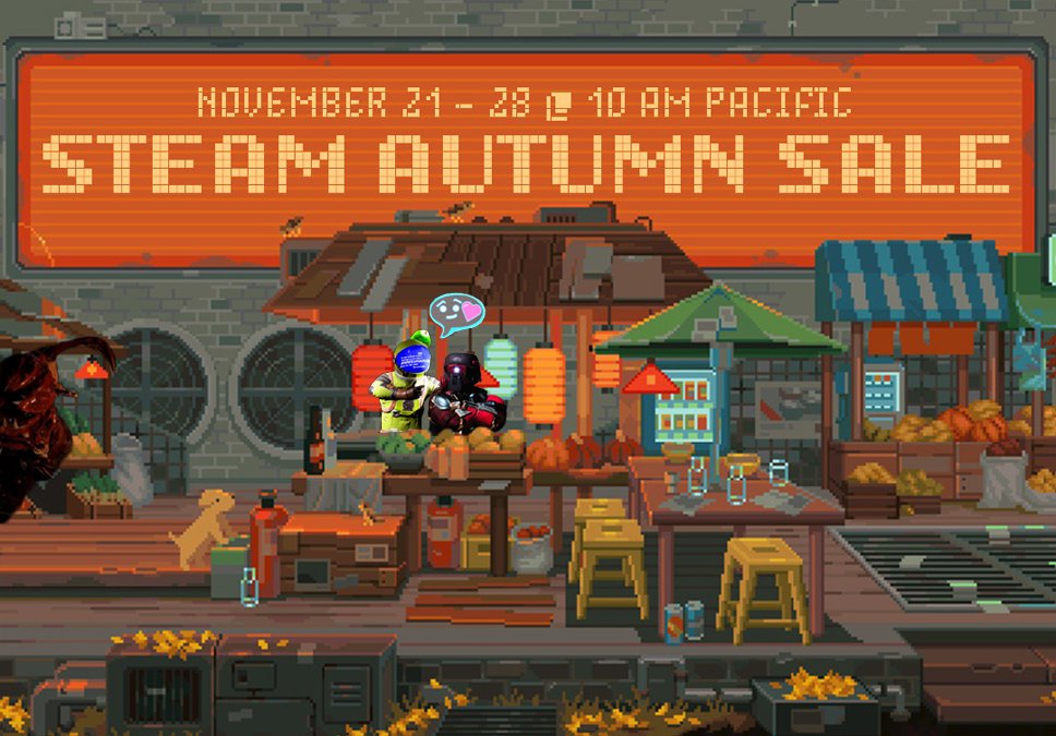 Unfortunate Spacemen is part of the Steam Autumn Sale! Which means the Death Proof Edition and all in game store items are on sale Nov 21st to 28th!