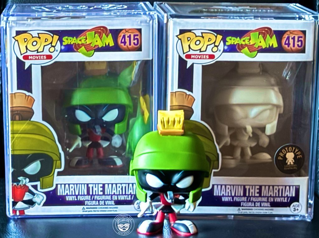 FunkoAddict_TeK's tweet image. Omg! This is the most amazing #mailcall ive ever received! If im dreaming, no one wake me from this dream! My journey with @OriginalFunko pops started with this Marvin The Martian. I never thought it would be possible to have in my personal but here’s the prototype of it! 🤯🫶🥹