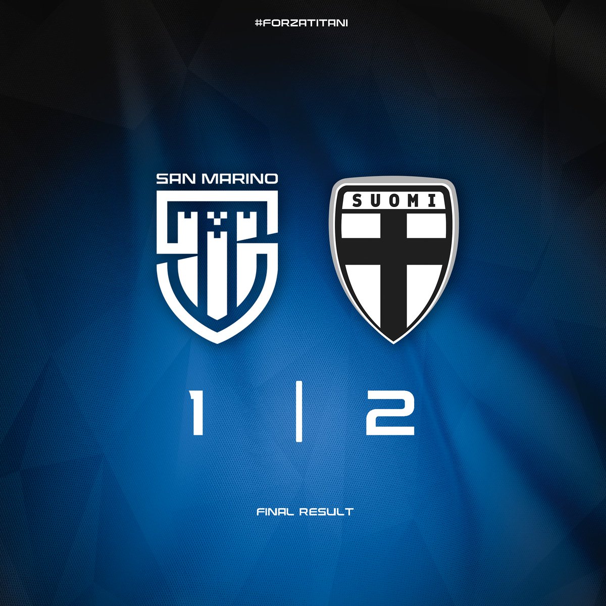😮| I Titani pagano un difficile avvio di ripresa dove la Finlandia segna due volte con Soiri ma nel finale crescono e trovano un gol storico con Filippo Berardi su rigore. Mai prima di stasera San Marino aveva segnato per tre partite consecutive!

#forzasanmarino #forzatitani