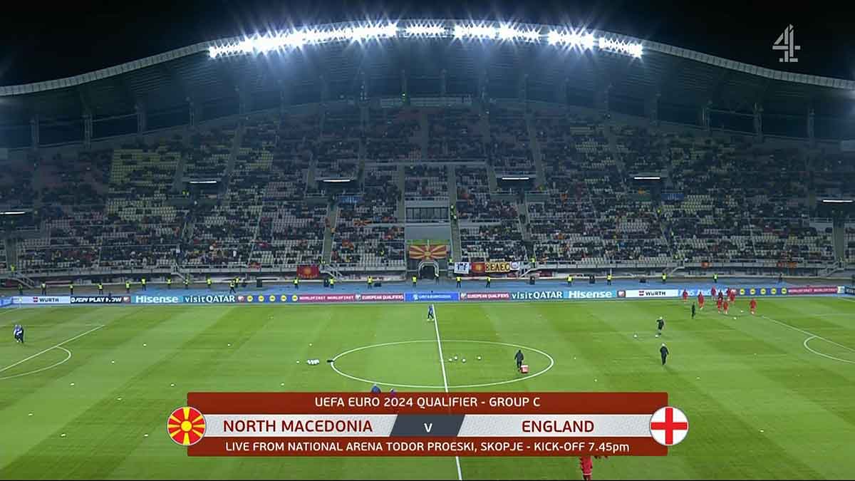 North Macedonia vs England