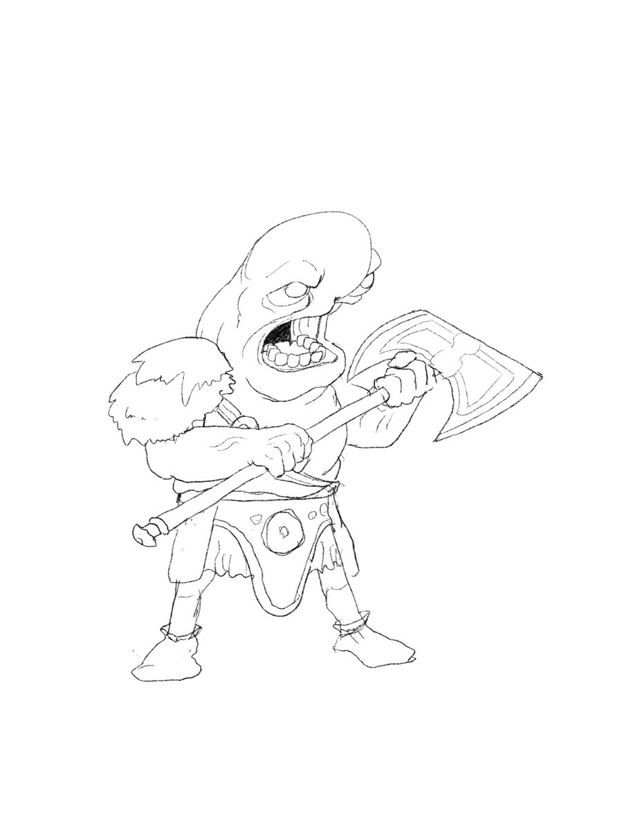 quenjonem's tweet image. DAY 206 - Recently uncovered concept art for a secret enemy in Skyrim (circa 2009). It was reportedly cut for making the game crash whenever it did its “rimming attack” and since that was a crucial aspect of the character it had to go.
#skyrim #gamedevelopement #conceptart
