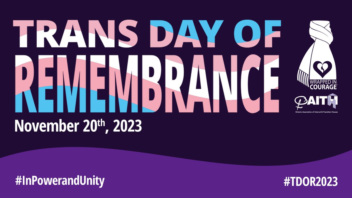 wrappdincourage's tweet photo. Today on the #TransDayOfRemembrance, we remember the lives lost to preventable #transviolence and recognize the devastating impacts of hate-fuelled violence across Canada.
Learn more about #TransMurderMonitoring globally: https://t.co/GHHaQzaJag
#TDOR2013 #InPowerandUnity https://t.co/vmYGcimSwr