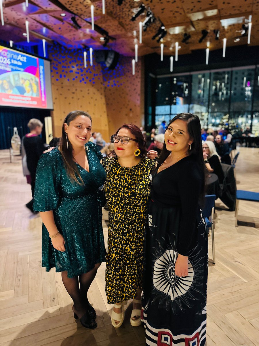 Some Tiwahe team members joined new partner Marnita's Table at their annual gala, themed Myth, Medicine, and Memory. We look forward to incorporating their IZZY facilitation model. #solidarity #IndigenousLeadership