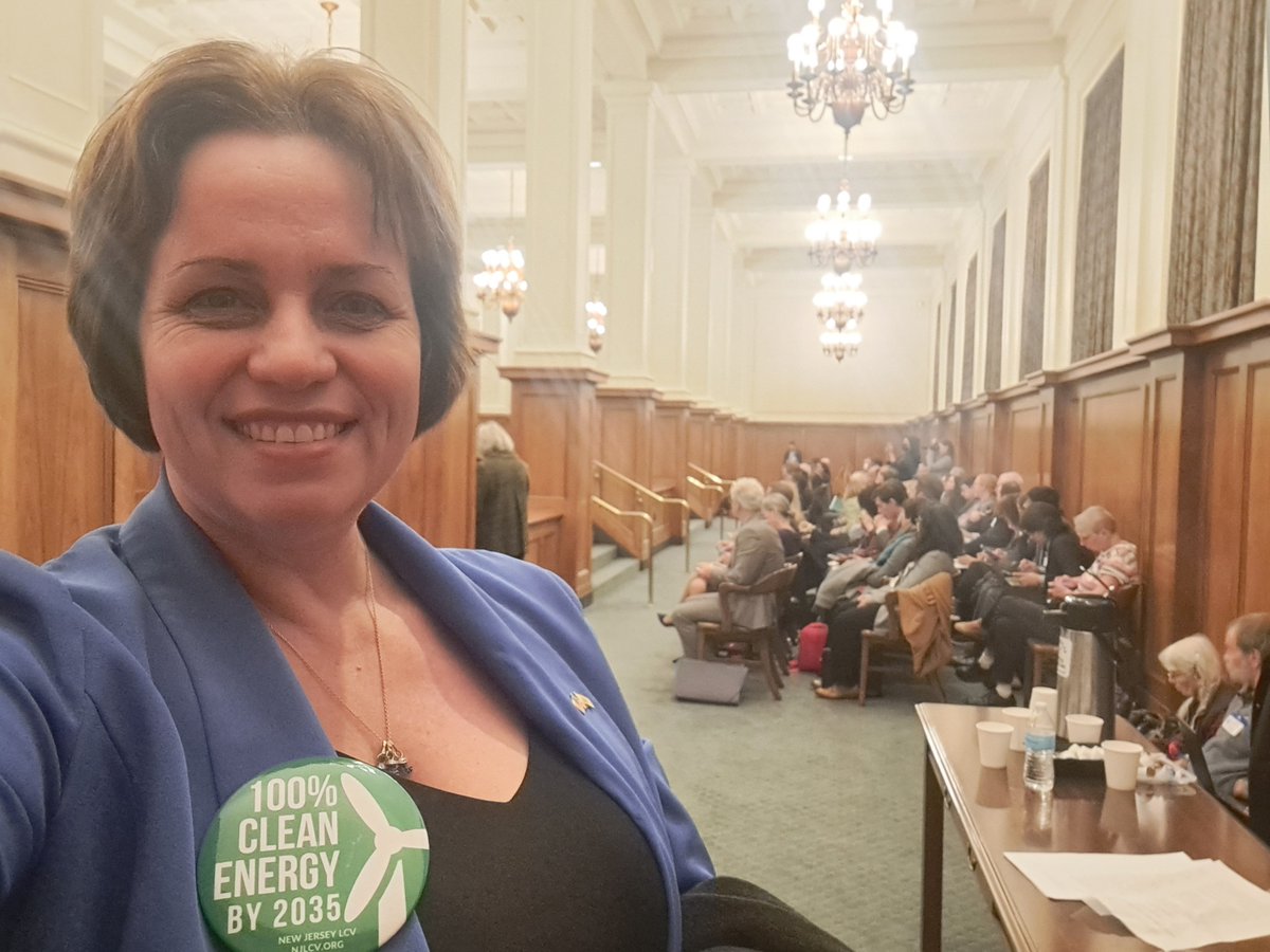 Good to be with fellow clean energy advocates today fighting for union jobs, the environment and improved public health during a 4.5 hour hearing with Senate Energy and Environment. Democracy at work is inspiring. #OffshoreWindNJ #CleanEnergyEconomy #CleanEnergyJobs
