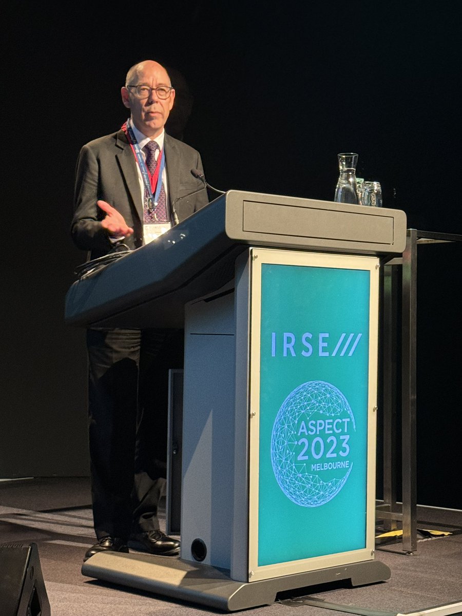 Steve Boshier Global President of the Institution of Railway Signal Engineers formally opens the three day Aspect23 in Melbourne Australia. #irse #aspect23
#Engineering #railway #signalling