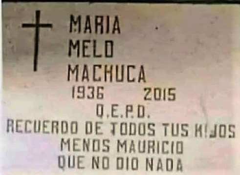 MutuaTrapagaran's tweet photo. [#Humor funerario]
#Lapidas originales... 😮
 
[Imagen facilitada por nuestro compañero @ISagastagoitia]
#chistes #tumbas #funerarias #nichos #frases https://t.co/gn3atGiAJD