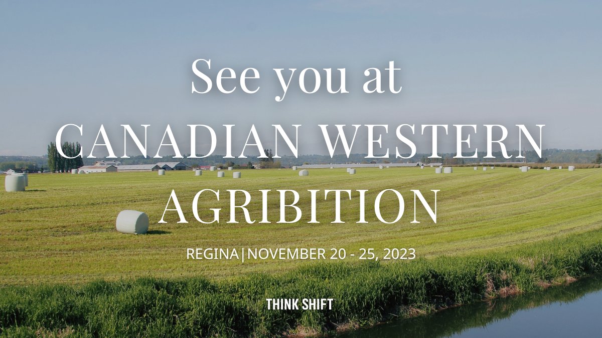 ThinkShiftInc's tweet image. Our team is heading to @Agribition  #CWA23 this week in Regina. 

We are looking forward to supporting our clients as well as connecting with fellow agri-marketers and industry leaders. 

If you are attending, let us know in the comments!

#agrimarketing #ag #CanadianAg