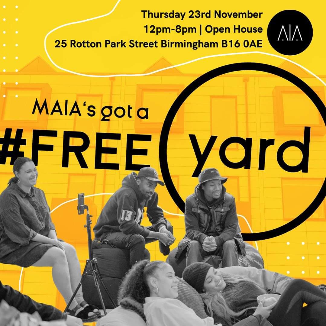 amahra_'s tweet photo. If you've missed YARD, been meaning to come or are curious what the space is about, if you want to use our facilities or share resources, if you want to know what we're building @MAIA_Group, or are keen to know more but not sure where to start, come to #FreeYARD on Thursday. https://t.co/WD9K9PNLkP