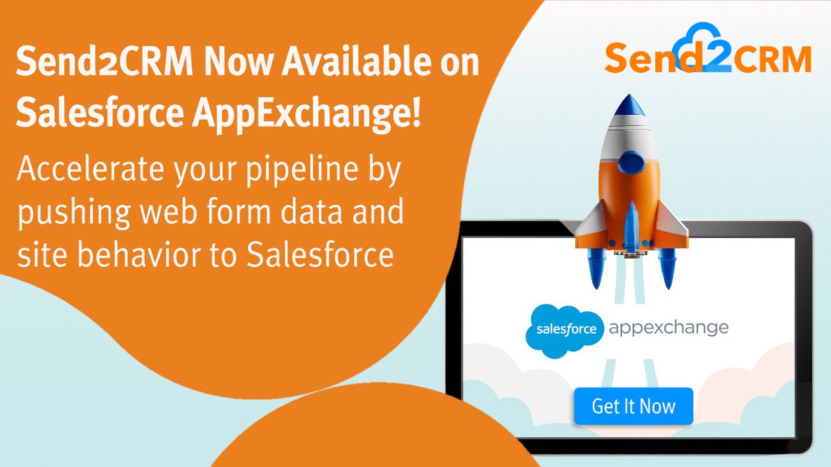 FuseInfoTech's tweet photo. Big news! Send2CRM, our CMS to Salesforce connector, has launched on Salesforce AppExchange.

Streamline sales efforts, automate lead qualification, and deliver targeted messages. 
Try or buy now on AppExchange.

https://t.co/julYme4NKC

#leadmanagement #salesprocess #Salesforce https://t.co/87cfgXb8FM