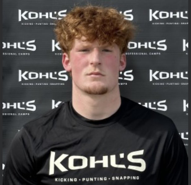 Updated rankings from the event I attended last month, #11 ranked punter 2026, 4 stars according to Kohl’s!! Thankful! @KohlsKicking @OU_Football @nunez_jay @Bdrumm_Rivals @LCMBearFootball @AggieFootball @McNeeseFootball @BearkatsFB @UHCougarFB