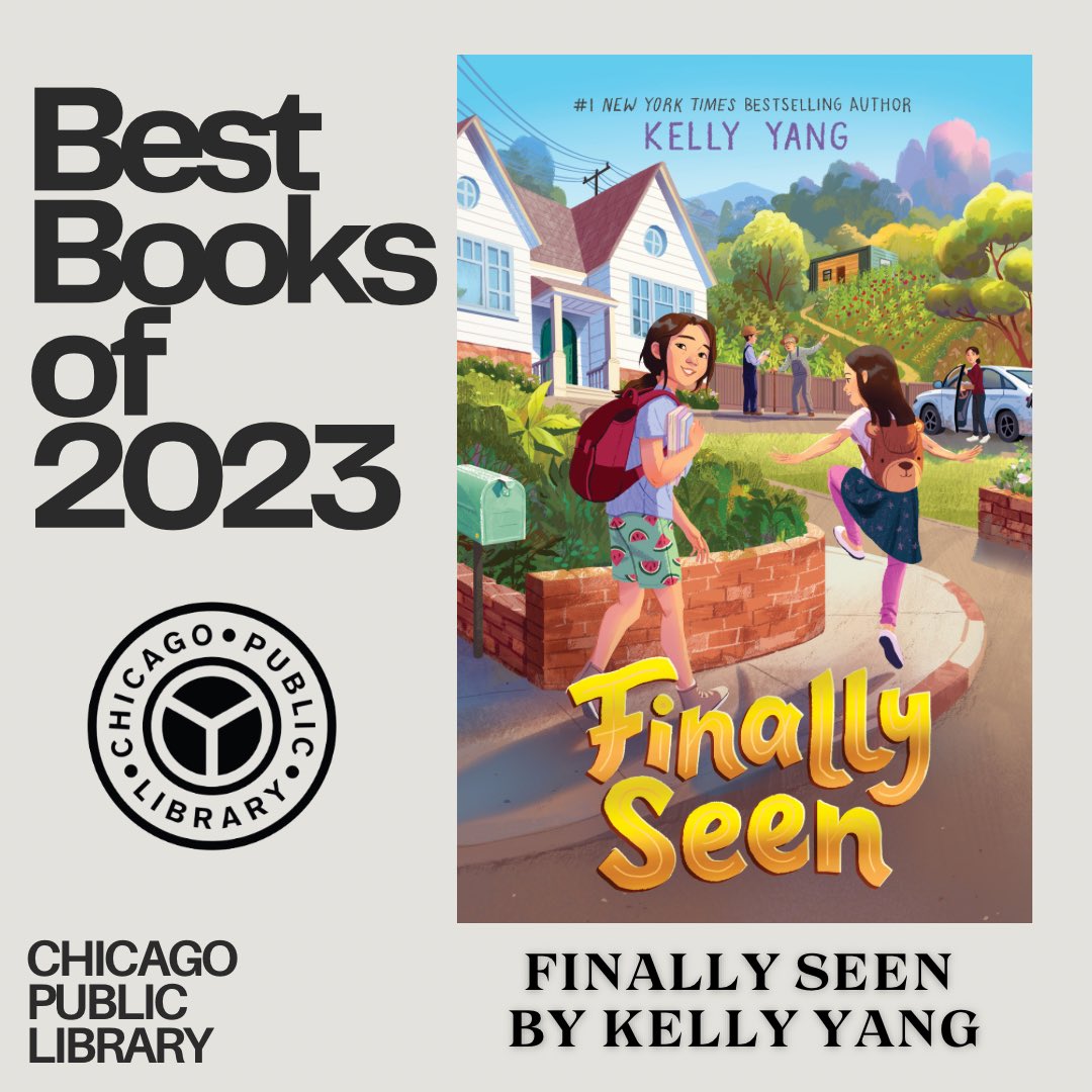 Kelly Yang (@kellyyanghk) on Twitter photo Thank you <a href="/chipublib/">Chicago Public Library</a> for naming FINALLY SEEN a Best Book of 2023!!! Thank you for celebrating the right of all children to feel seen! I’m SO excited to share FINALLY HEARD, the sequel, about social media and kids in Feb! 🤩 #FinallySeen #FinallyHeard #BestBookOf2023 <a href="/SimonKIDS/">Simon Kids</a> Thank you <a href="/chipublib/">Chicago Public Library</a> for naming FINALLY SEEN a Best Book of 2023!!! Thank you for celebrating the right of all children to feel seen! I’m SO excited to share FINALLY HEARD, the sequel, about social media and kids in Feb! 🤩 #FinallySeen #FinallyHeard #BestBookOf2023 <a href="/SimonKIDS/">Simon Kids</a>