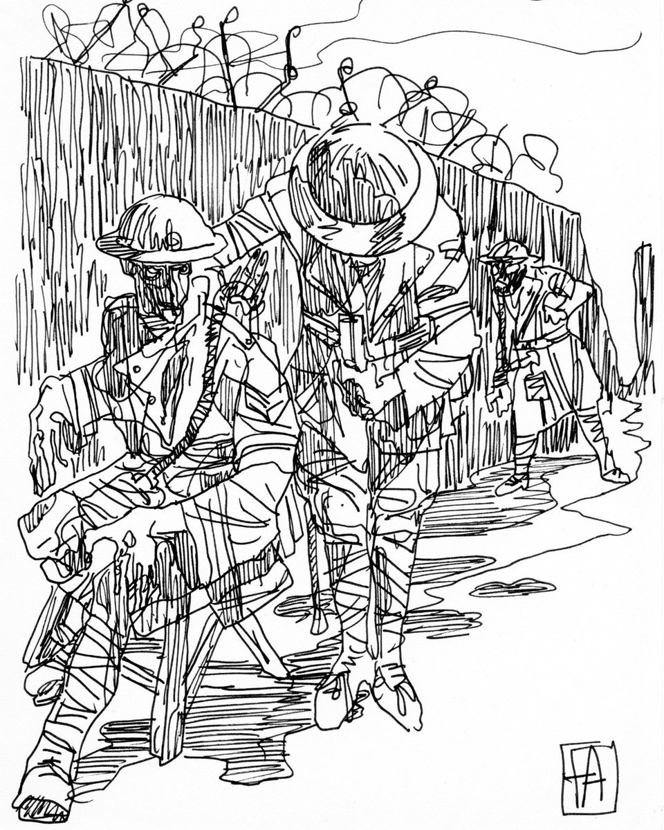 "It would piss me of to die so yoooooung” - pen on paper
#umbra_comics #filipeabranches_art #bunker #SilesianWars #warart #trenches