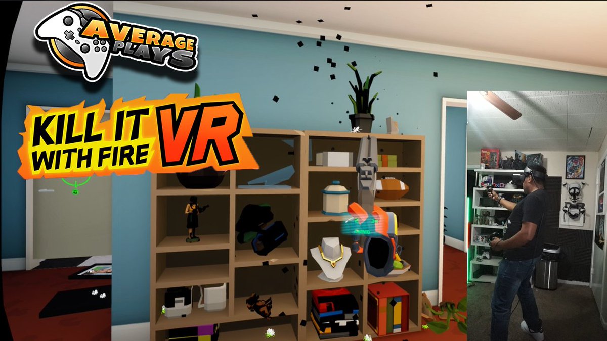 AverageGamer_CR's tweet image. I'm back to work flushing out spiders in VR ( my poor heart) !

Check out how i get rid of spiders in Kill it With Fire VR
youtu.be/zJ3aZMxpMfE

#killitwithfire #VR #YouTube #gaming  #spiders @KIWF_Game