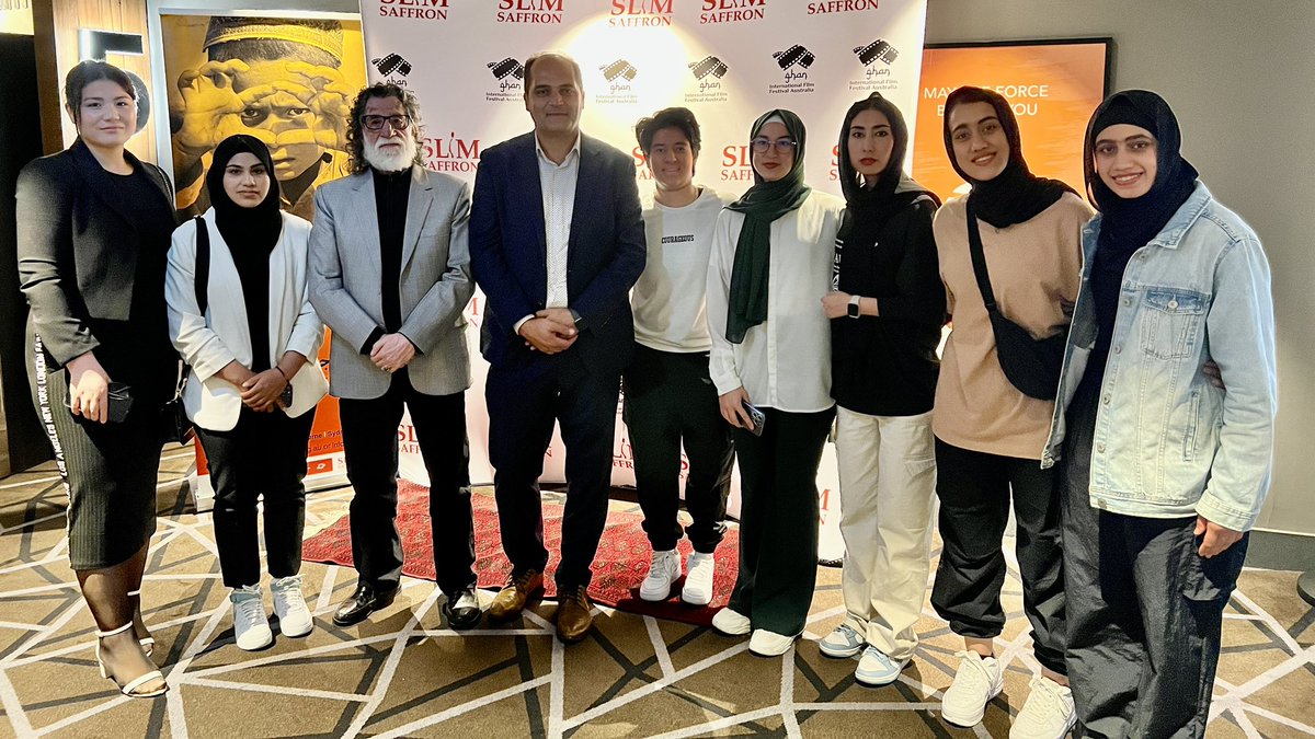 Amaizing to be with Afghanistan National Women Football Team players attended first day of <a href="/GhanFilmFestAus/">Ghan Inter Film Festival Australia GIFFA</a> in Melbourne 2023.

A team that despite about 181000 people signed a petition in support, FIFA has not recognized yet. Here is the link if you want to sign and support.