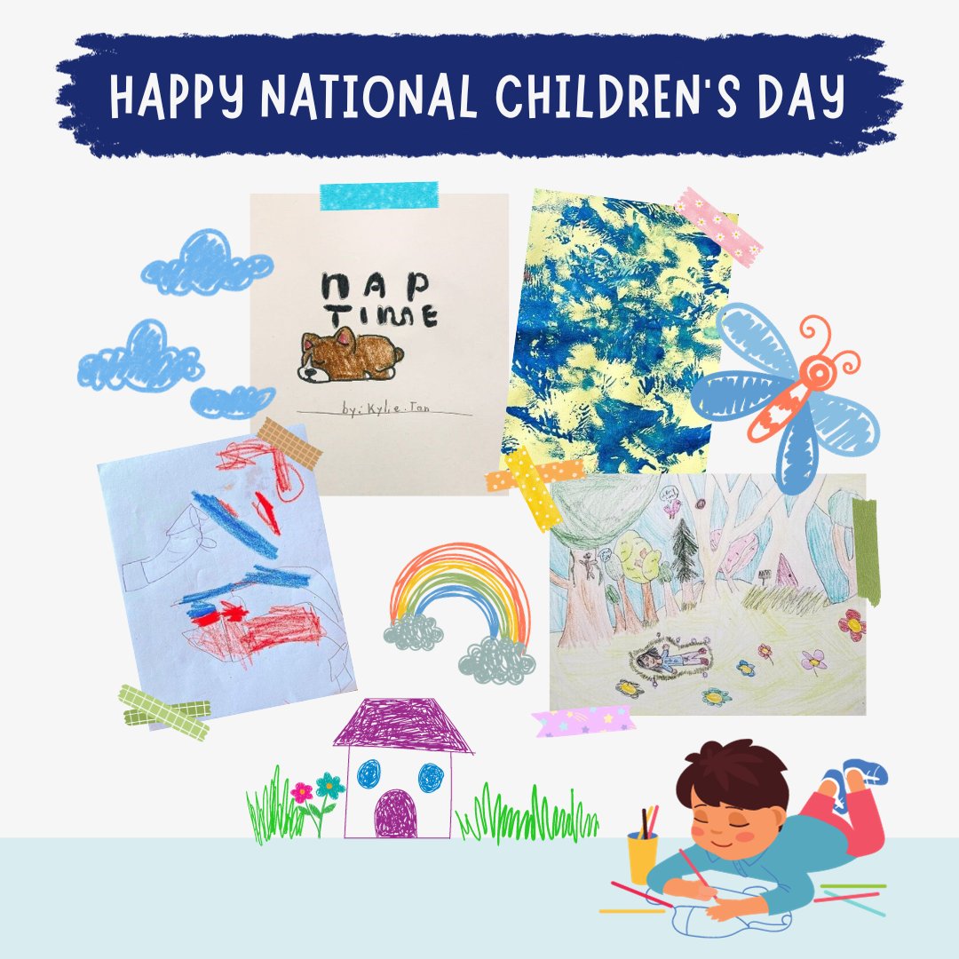 Happy Children's Day! Today is an opportunity to celebrate the joy, creativity, and colour that children bring to our world. Please enjoy some of the lovely artwork created by some young artists in our own local community.