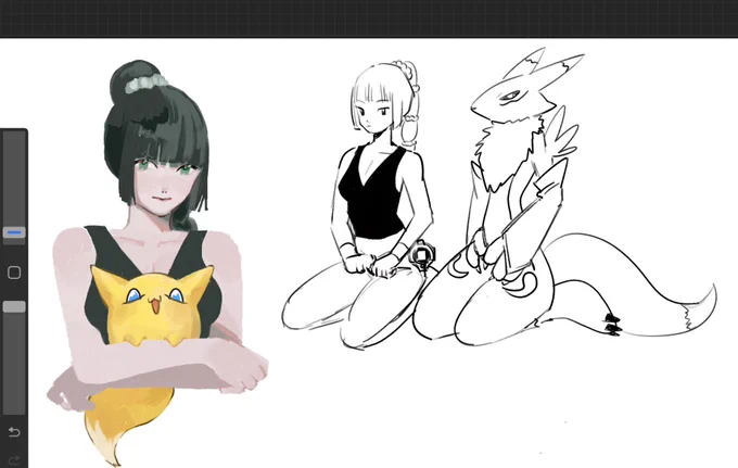 Digimon are so hard to draw 🥲