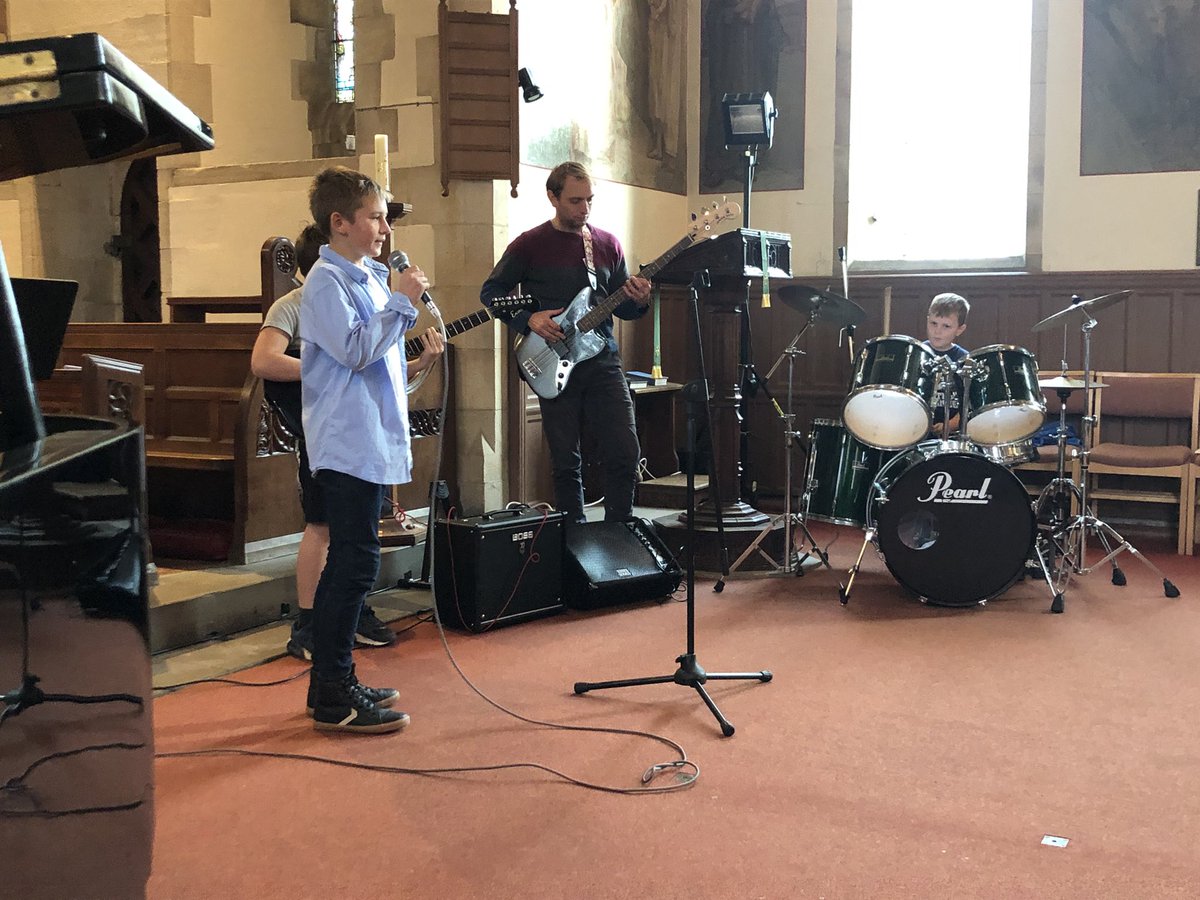 SedPrepMusic's tweet image. One of our new bands rocking out at the Exeat Concert last week. #SevenNationArmy #WhiteSripes #TheWolves #courage #creativity #LoveMusic