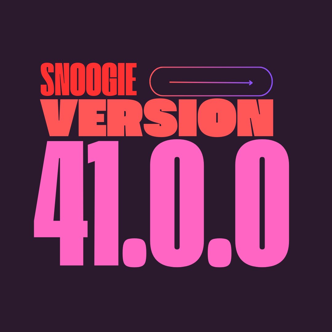 linkspreed's tweet photo. Guess what? More awesomeness coming your way! π We've rolled out Version 41.0.0 for Snoogie, bringing you a wave of improvements and cool features. ππ€ Upgrade your Snoogie experience today and enjoy the latest and greatest! #SnoogieUpgrade #SleepRevolution #UpgradeTo41 https://t.co/ZubHkISeXR