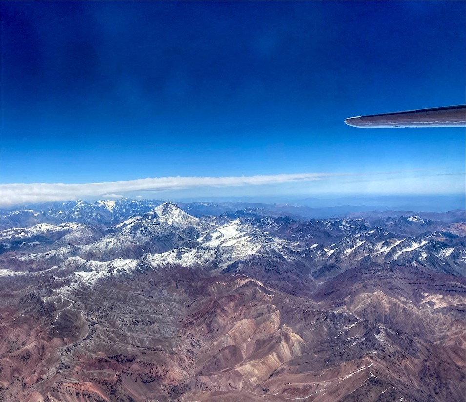 Los Andes a vista de pájaro