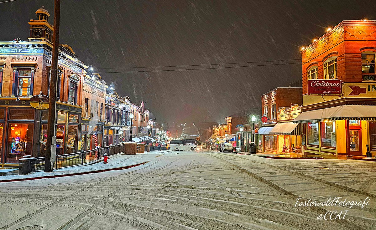 DenverChannel's tweet photo. "When your town turns into a Snow Globe!
Cripple Creek, CO"

📷: Cripple Creek Adventure Tours - Discover Colorado | Through your photos https://t.co/vuN3VBeffP