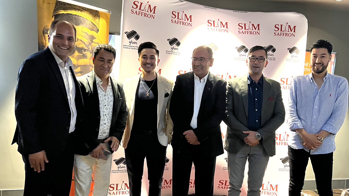 Amaizing to see Afghanistan National Women football team players attended first day of Ghan Film Festival in Melbourne 2023.
📢(GIFFA) SYDNEY👇
Only four days to go,
All GIFFA tickets are available on: events.humanitix.com/8th-giffa23 

For program &amp; details visit giffa.org.au