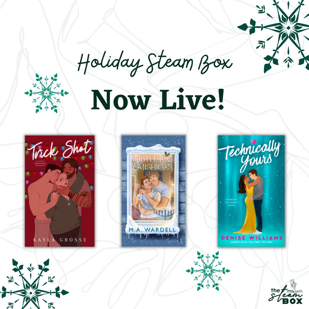 Our Holiday Steam Box is now LIVE!!!