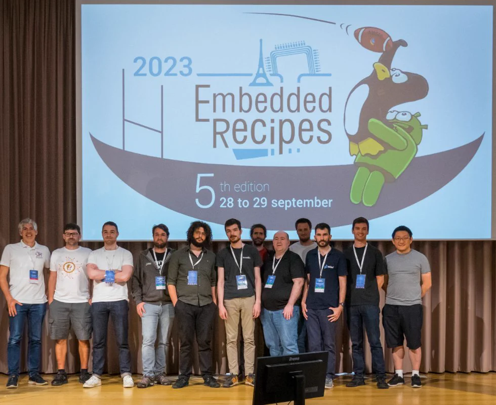 Group photo of the ER2023 speakers