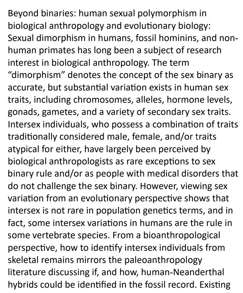 sentientist's tweet image. #AAACASCA2023 canceled a panel entitled &quot;Let’s Talk About Sex, Baby: Why biological sex remains a necessary analytic category in anthropology” - some screenshots of talks that were in the conference on similar themes of sex and gender

x.com/hoovlet/status…