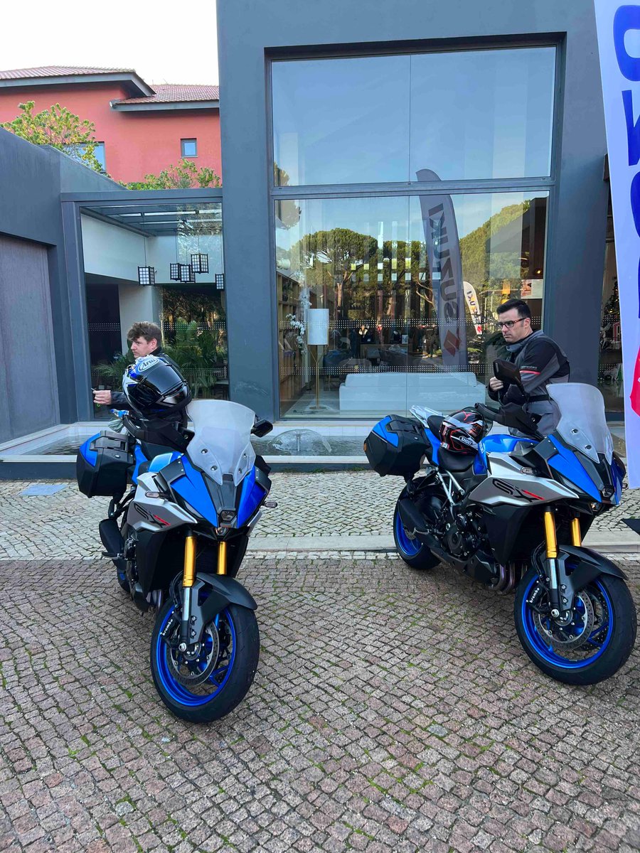 suzukicycles's tweet photo. We are in Cascais, Portugal for the launch of the new 2024 Suzuki GSX-S1000GX+. 

Be sure to look for upcoming stories on this incredible new Sport Crossover motorcycle. 

https://t.co/o6s4sRdxq9

#Suzuki #SuzukiCycle #GSXS1000GXPlus https://t.co/vHE5YviE94