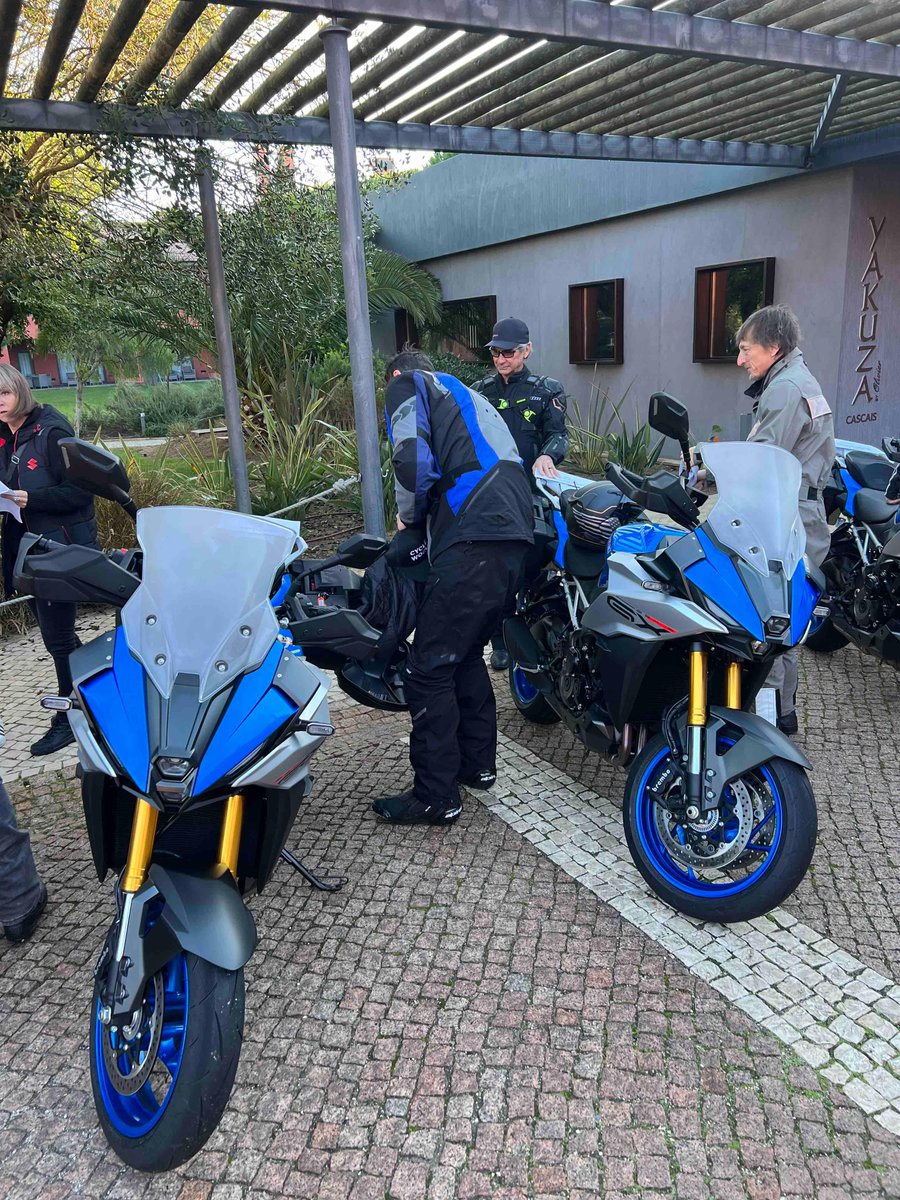 suzukicycles's tweet photo. We are in Cascais, Portugal for the launch of the new 2024 Suzuki GSX-S1000GX+. 

Be sure to look for upcoming stories on this incredible new Sport Crossover motorcycle. 

https://t.co/o6s4sRdxq9

#Suzuki #SuzukiCycle #GSXS1000GXPlus https://t.co/vHE5YviE94