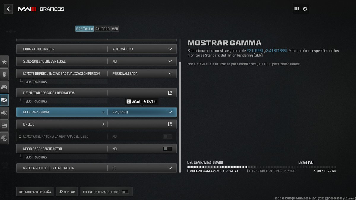 Zorost17's tweet image. Su rendimiento me sorprende: funciona de maravilla, y cuenta con una enorme cantidad de opciones de configuración.

@Activision @SHGames #Activision #SledgehammerGames #CallOfDuty #CallOfDutyModernWarfareIII #ModernWarfare #ModernWarfareIII #MW3 #MWIII #PC #Steam