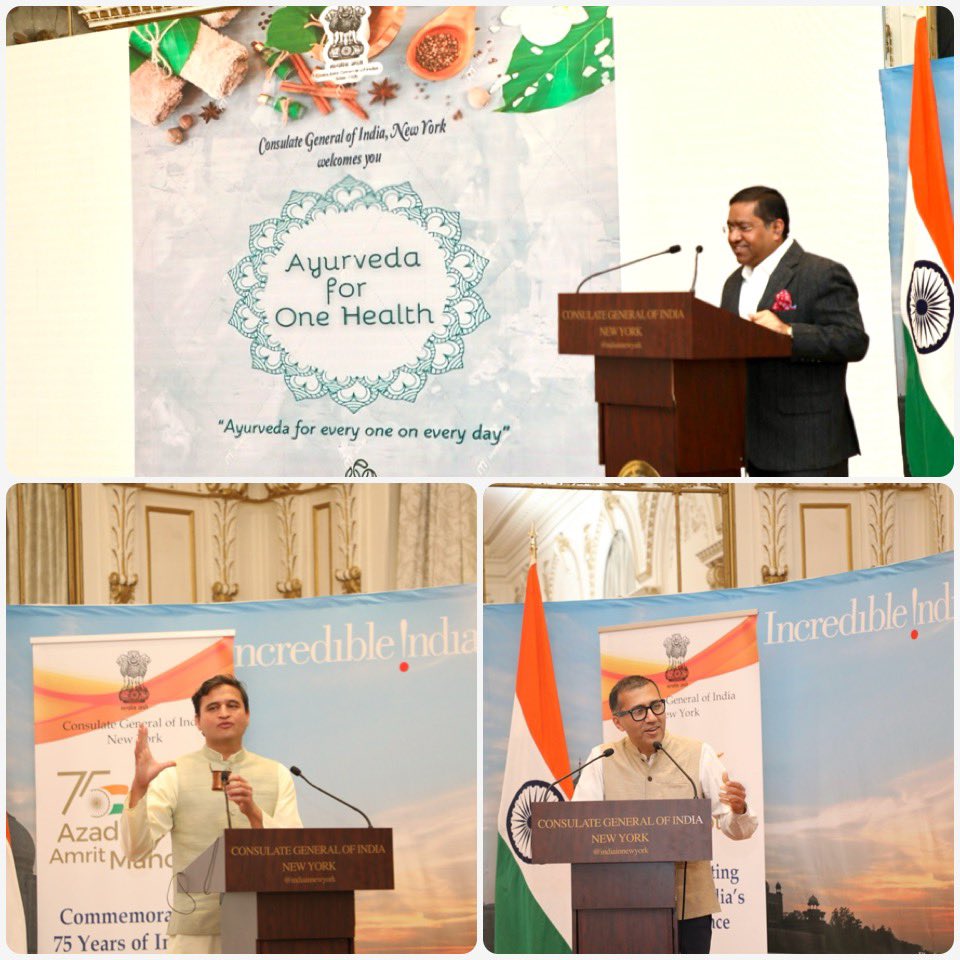 India in New York tweet media