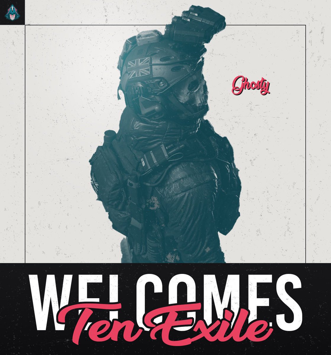 TenExileGG's tweet photo. Welcome Home ⚔️

Please join us as we are pleased to welcome @GhostaholicRL as our newest content creator.

#ExileUp https://t.co/Q2piimluQc