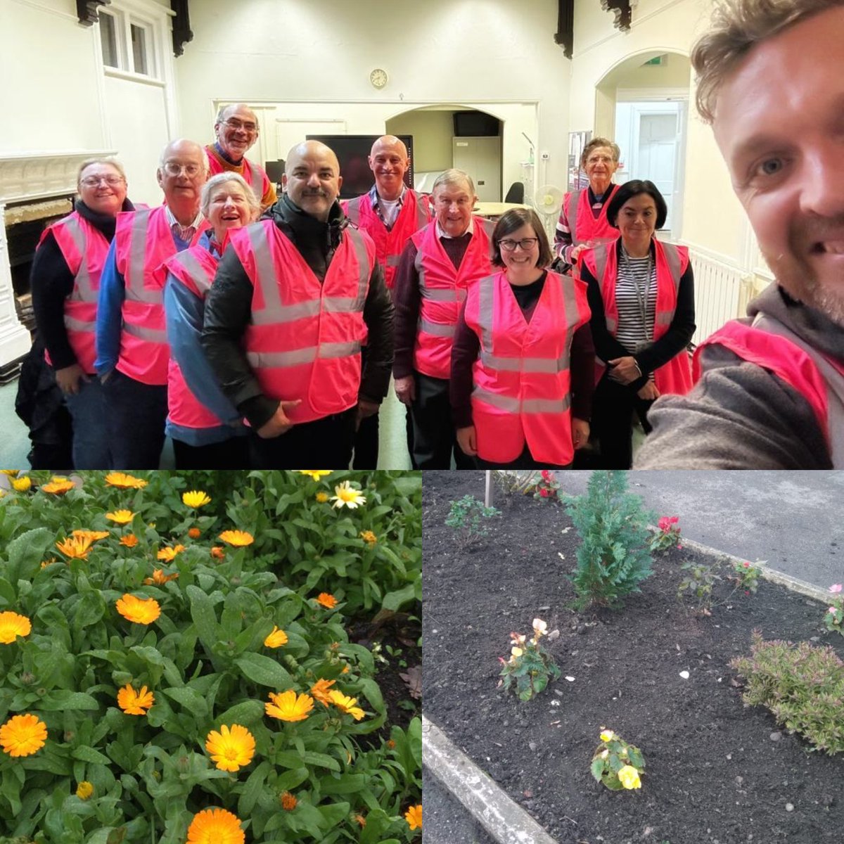 Tonight FOSS held our 2023 AGM. Huge thanks to everyone who has supported us this year! We also received our lovely hi-vis vests from <a href="/CommunityRail/">Community Rail Network</a> / <a href="/SW_Help/">SWR Help</a> for gardening on the platform. Here's to 2024  (though we think someone needs to tell our flowers it's nearly Dec...!)