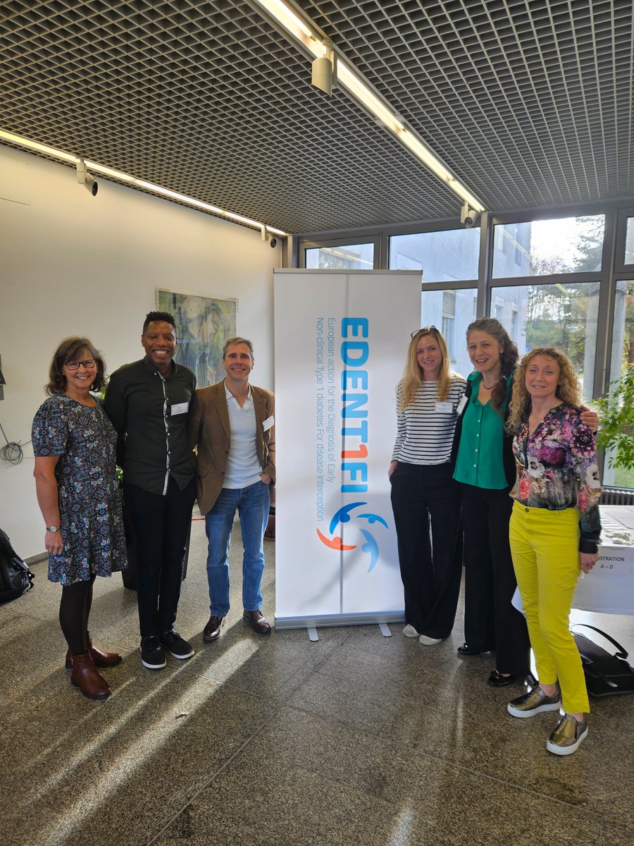 Happy to be in Munich for the kick off meeting of <a href="/EDENT1FI/">EDENT1FI</a> with strong UK representation! We're talking #T1D screening today and tomorrow