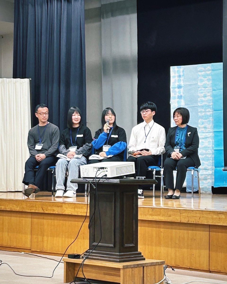sabae_jk's tweet photo. 投稿担当のみかこです！

先週末静岡で「わかもののまちサミット2023 」にパネリストとして菊川市まで行ってきました！

jk課のゆるさ、明るさを発揮することができました🙌✨今回の活動を通していろいろな面で成長できたと思います！今回の貴重な経験を今後の活動に活かしていきたいと思います😆💞 https://t.co/R9XZG3LcnK